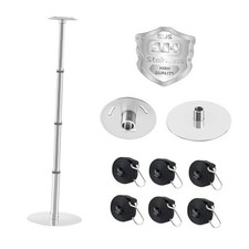   Boat Cover Support Poles,Stainless Steel Boat Cover Telescoping Pack 1 