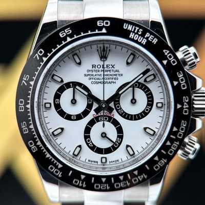 Rolex Cosmograph Daytona  Panda  | 116500LN | 40mm | White Dial | Full Set