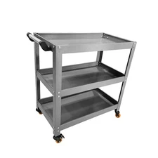 3 Tier Rolling Metal Tool Cart, Utility Carts Storage Organizer, for Garage F...