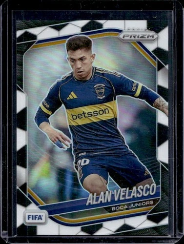 2025-26 Panini Prizm FIFA Alan Velasco Soccer Ball Prizm #178 Boca