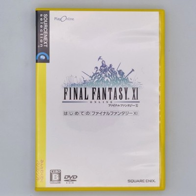 First Time Final Fantasy XI 2007 Windows PC Sourcenext Japanese version