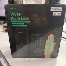 Wyze - Palm Lock Smart Door Lock with Palm Vein Recognition, Keypad, Auto Loc...