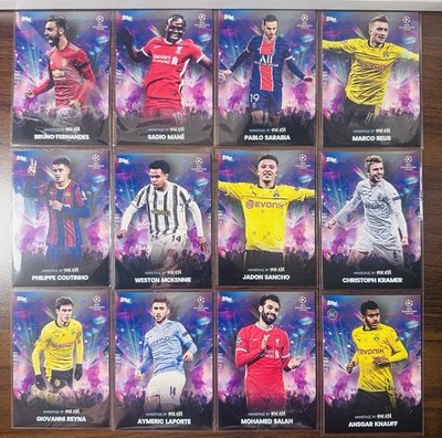 2021 Topps Champions League Football Festival MAINSTAGE - STEVE AOKI 12 Card Lot