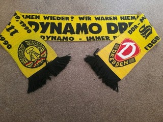 FC Dynamo Dresden German Bundesliga 2 Football Supporter Scarf