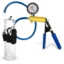 Penis Pump LeLuv ULTIMA Premium Hose 9 Inch or 12 Inch Length Untapered Cylinder