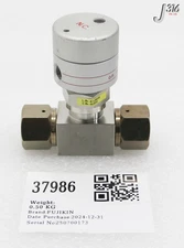 37986 FUJIKIN VLV, TYPE N.C., O.P. 0.34 - 0.69MPA, 083052 FPR-71RS1-9.52-2-PA-BR