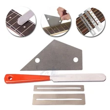 Guitar Fret Crowning Luthier File Leveling Rocker Grinding Tool Kits Repair Tool