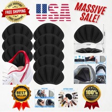 Soft Microfiber Heel Cushion Pads 8 Pcs - Ultimate Comfort for All Shoes