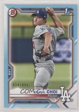 2021 Bowman Prospects Sky Blue Border 434/499 Hyun-il Choi #BP-130 00jj