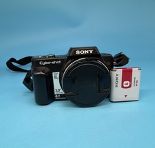 SONY Cyber-shot DSC-H10 8.1MP Digital Camera, Black - Tested