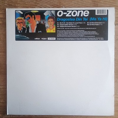 O-Zone     Dragostea Din Tei 12'' US-2004 1st PRESS G+/VG+