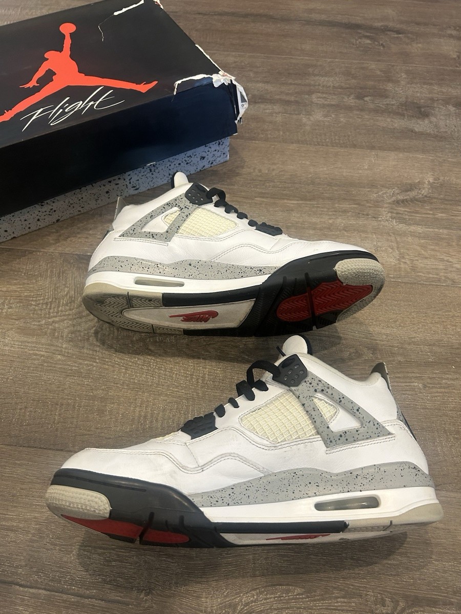 Size 11 - Jordan 4 Retro OG White Cement 2016 820652636682| eBay display picture 1