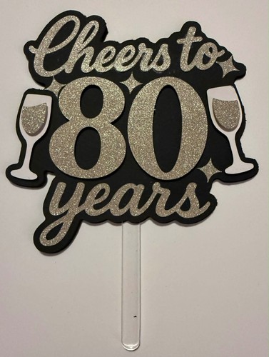 *PERSONALISED AGE 3D BIRTHDAY CAKE TOPPERS you choose age & colour from pictures - Foto 9 di 27