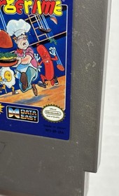 BurgerTime Nintendo Entertainment System NES 1987 USED TESTED WORKS