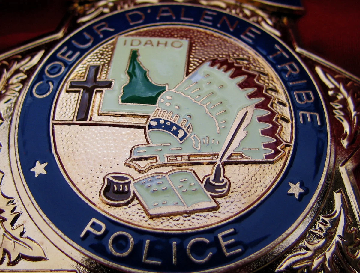 Historical collector badges, S e r g e a nt, Coeur D ' A l e n e Tribe Police