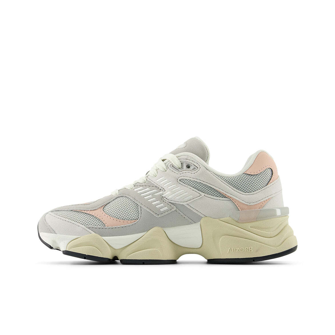 New Balance 9060 Big Kid Grey Matter Pink Haze - Men's Sizes