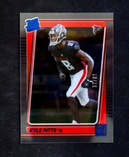 2021 Panini Clearly Donruss - Kyle Pitts - Rated Rookie Blue /99