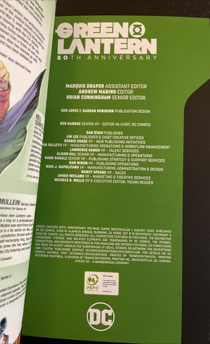 GREEN LANTERN 80th ANNIVERSARY Comic ORIGINAL ART COVER Muller DC Nathan Fillion - Picture 4 of 8