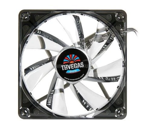 Enermax UCTVD14A 140mm T.B.VEGAS Blue/Red Combo LEDs 15dBA 100K Hrs Cooling Fan - Image 2 of 4