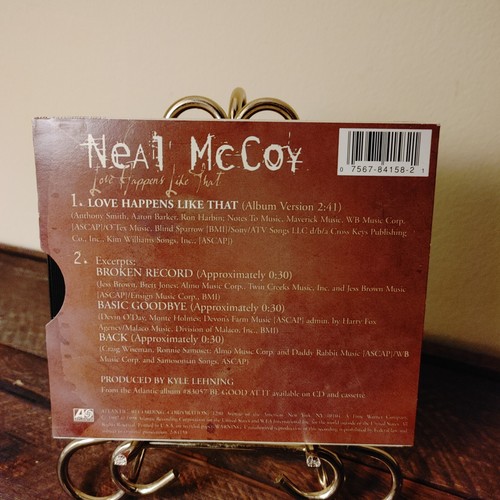 NEAL MCCOY - Love Happens Like That / Snippets: Broken Record - CD - Single - Foto 2 di 4