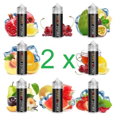 2 x Must Have Aroma je 10ml für je 120ml E-Liquid alle Sorten
