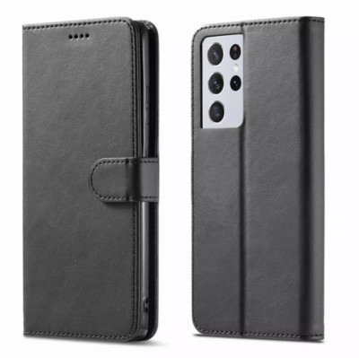 Magnetische Leder Geldbörse für Samsung Galaxy S7E S8/S9 + S10 S21 S20 FE Hülle COVER
