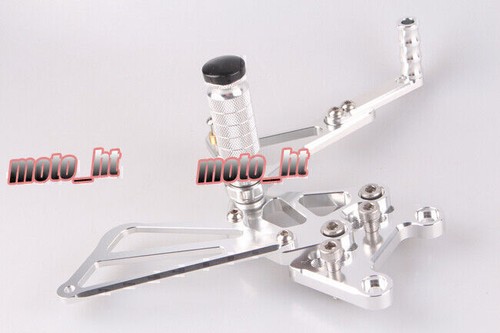 Juego de estriberas traseras CNC aptas para T595 509 955i 1050 velocidades triple 2006-2012 - Imagen 9 de 11