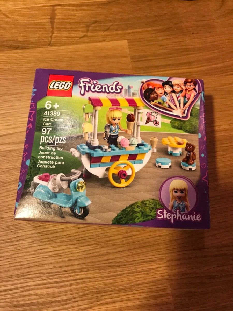 New Lego Friends Ice Cream Cart Set 41389 Sealed Box