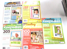Lot of 5 Scrapbooking magazines Creating Keepsakes Becky Higgins tips 2011