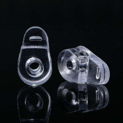 100Pcs Glass Panel Retainer Mirror Fix Clips for Cabinet Door Window Dressing