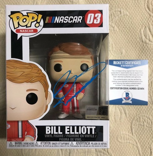 Bill Elliott Signed Autographed Nascar 03 Funko Pop Beckett COA 9 Bill Elliott Signed Autographed Nascar 03 Funko Pop Beckett COA 9 | Funko Pop | 2 Bill Elliott Signed Autographed Nascar 03 Funko Pop Beckett COA 9 | Funko Pop