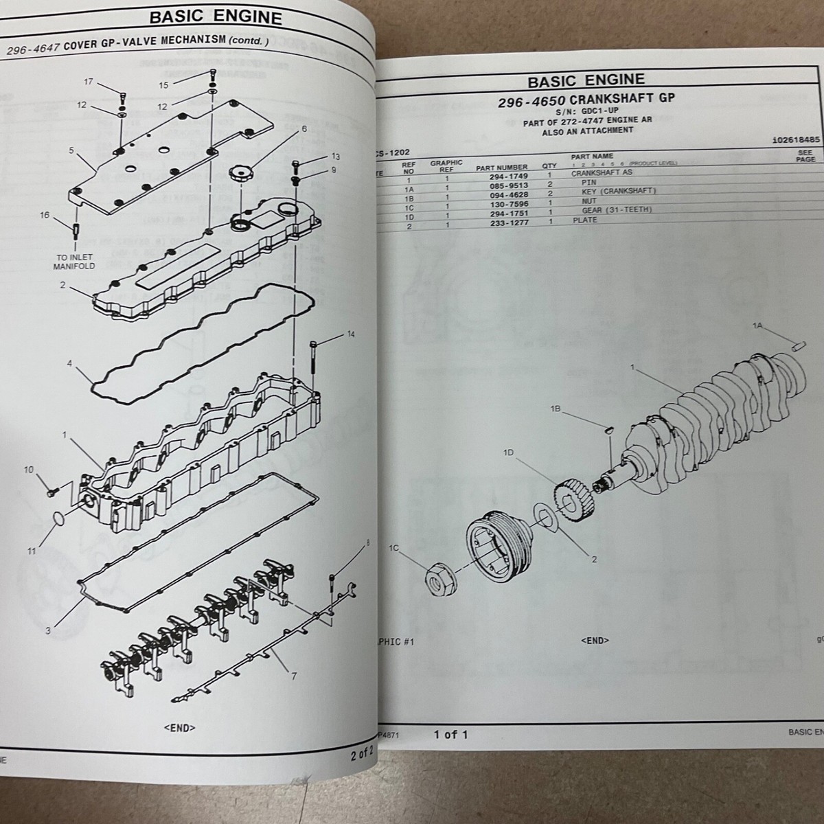caterpillar 部品カタログ　3冊 CAT Caterpillar 320D 320DL PARTS MANUAL BOOK CATALOG LIST