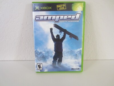 Amped: Freestyle Snowboarding NFR - Microsoft Xbox OG - Complete in Box cib