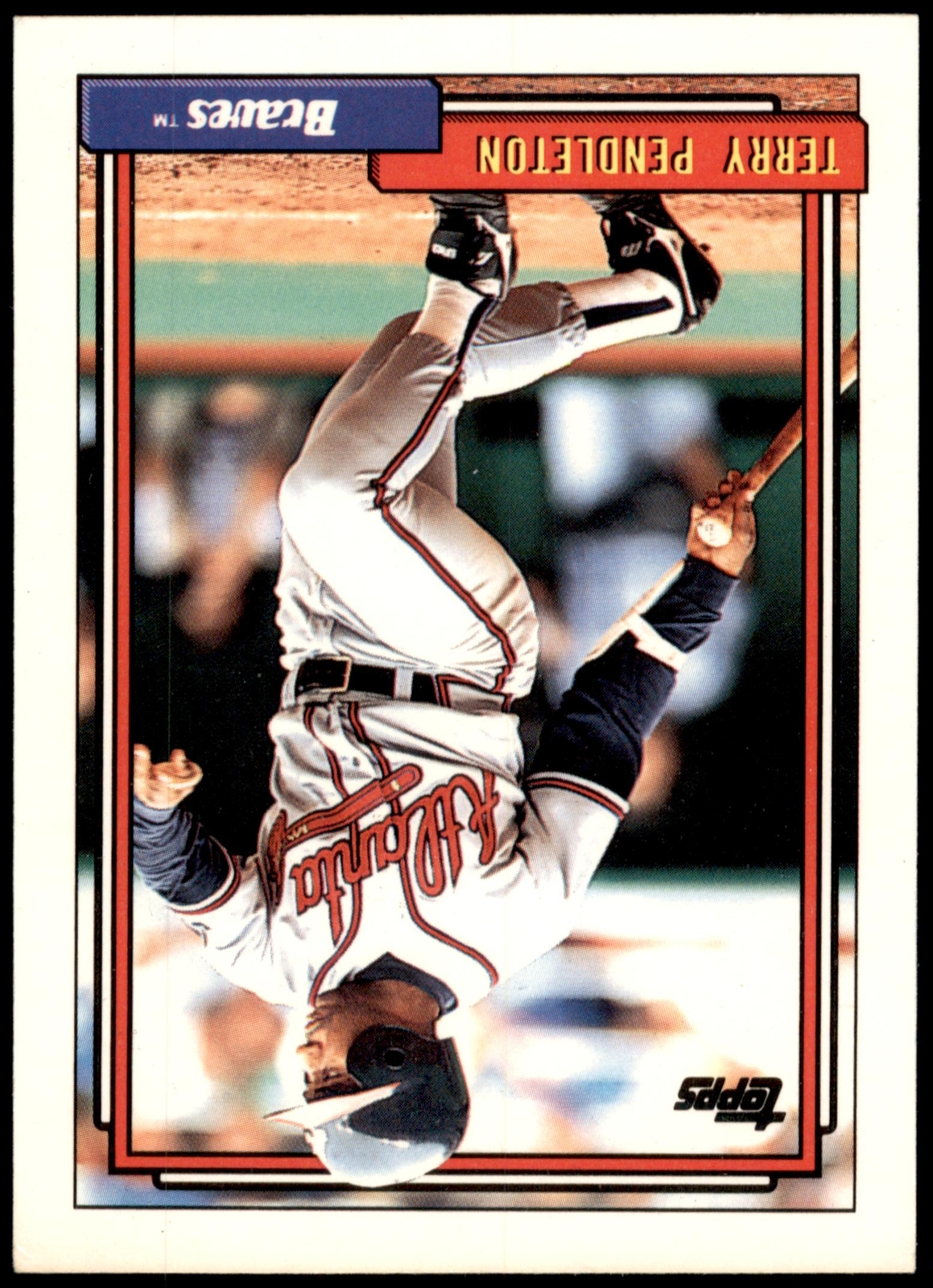 Terry Pendleton #115 1992 Topps