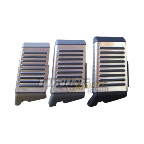 For Audi Q7 Q8 2016-2025 Stainless Steel Footrest Dead Foot