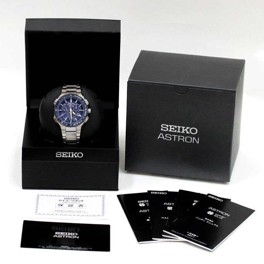 Seiko Astron SBXB127 GPS Solar Men's Watch 8X82-0AR0-1 Seiko Astron SBXB127 GPS Solar Men's Watch 8X82-0AR0-1