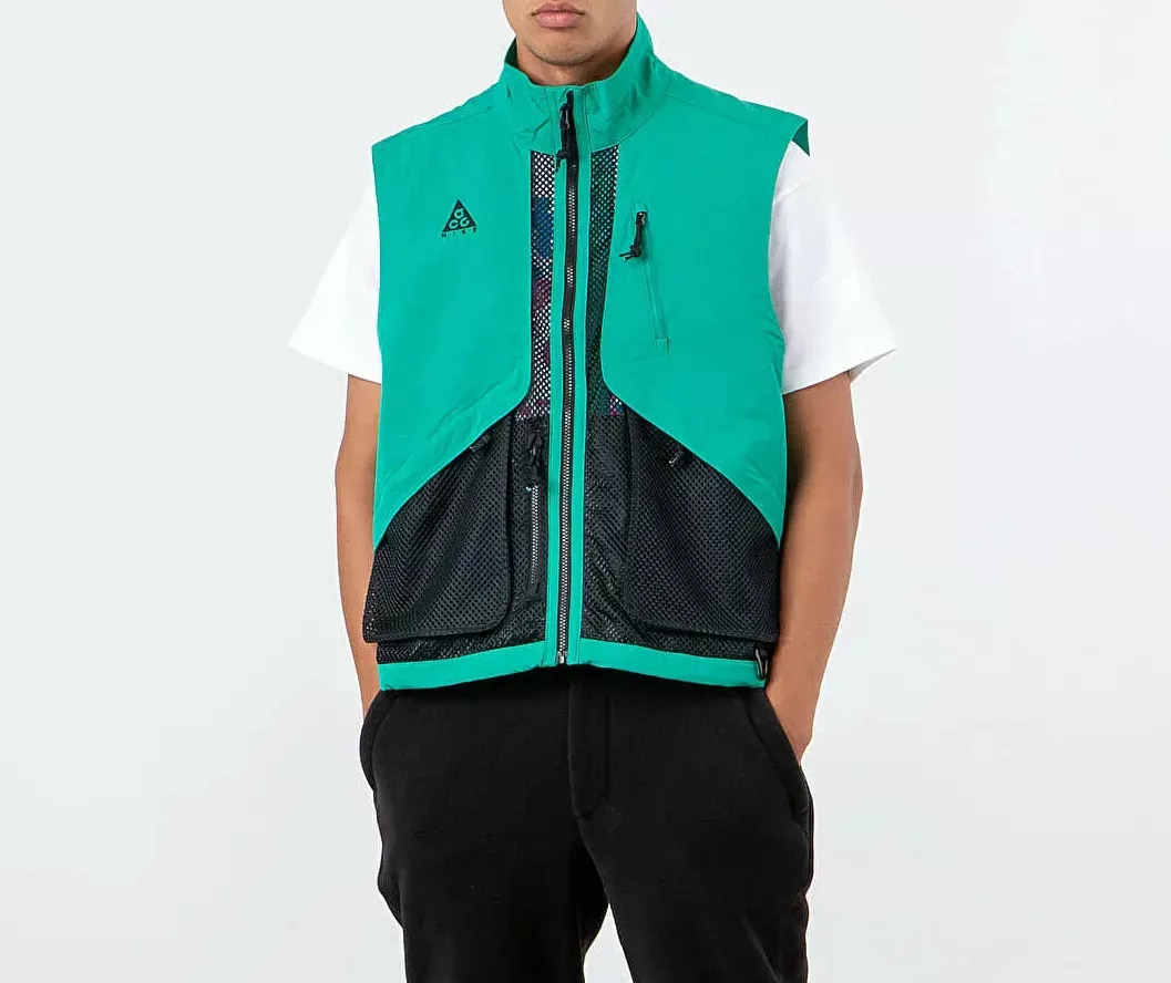 NikeLab ACG Size XL Men's Utility Vest Full Zip BQ3619