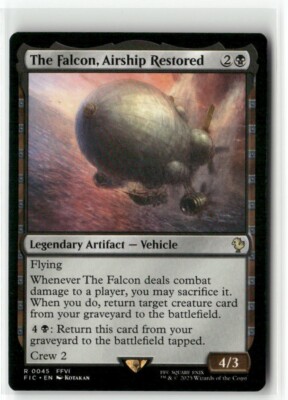 The Falcon, Airship Restored Commander FINAL FANTASY MTG NM