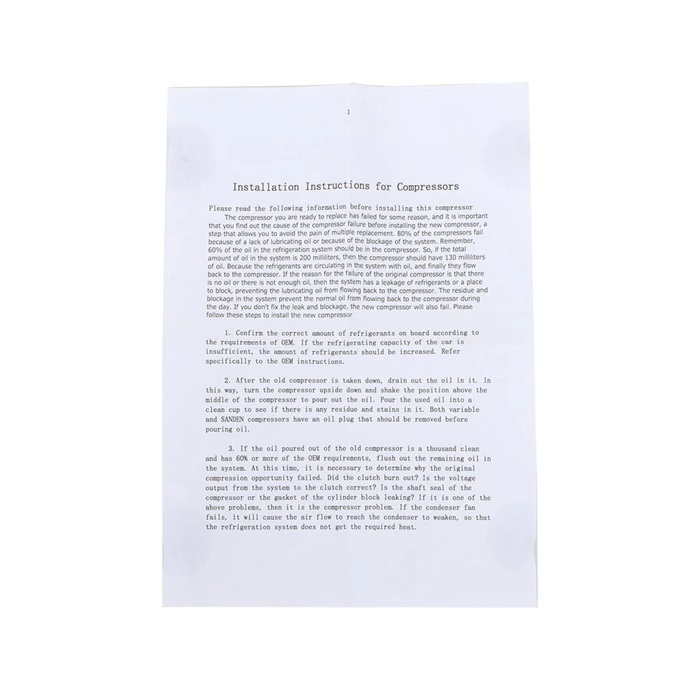 Compresor de aire acondicionado 15-21127 para Chevrolet Suburban 1500 para GMC Yukon Yukon XL 1500 Foto 2 de 4