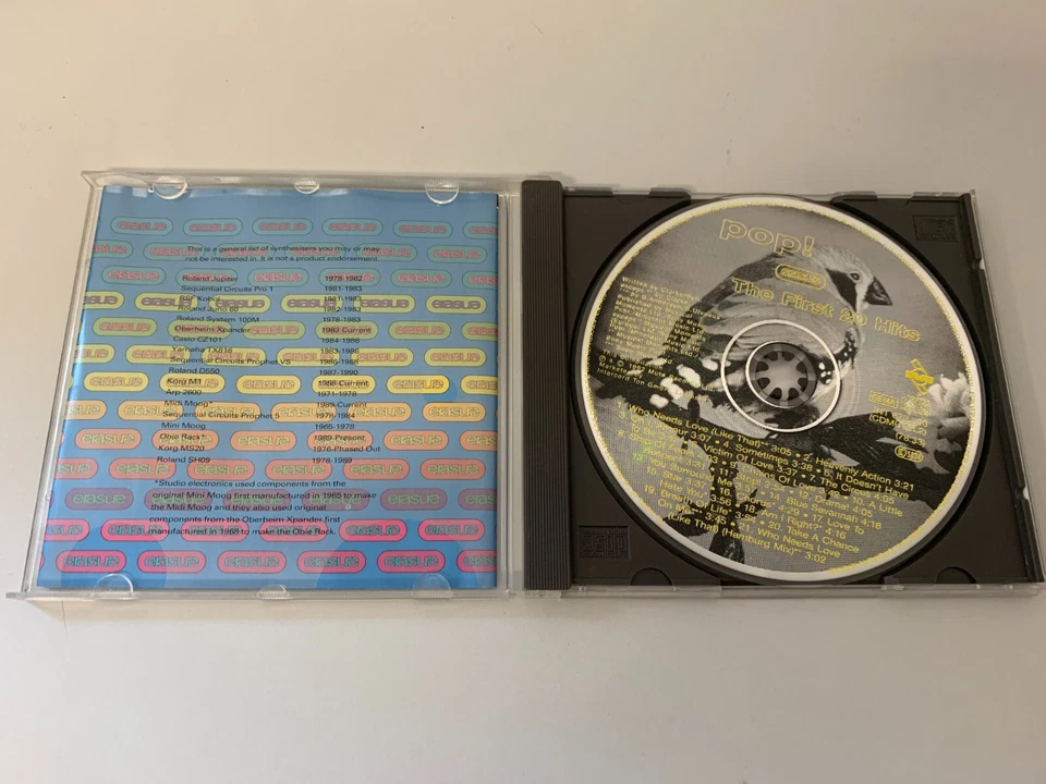 Erasure – Pop! - The First 20 Hits - CD © 1992 - Oh L´amour,Sometimes,Love To Ha - Bild 2 von 3