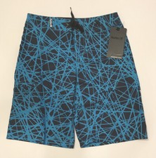 NWT Hurley Big Kids Boys Force Core Board Shorts Size 26 Blue