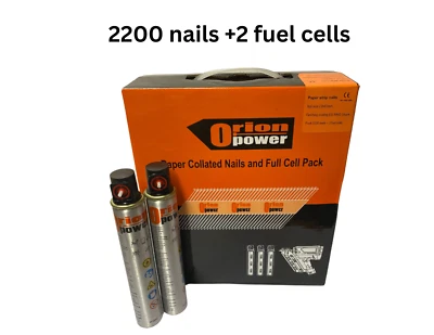 Orion Power NAILS PACK 3.1X 63MM PASLODE IM350 &MOST OTHERS- NEXT DAY DELIVERY