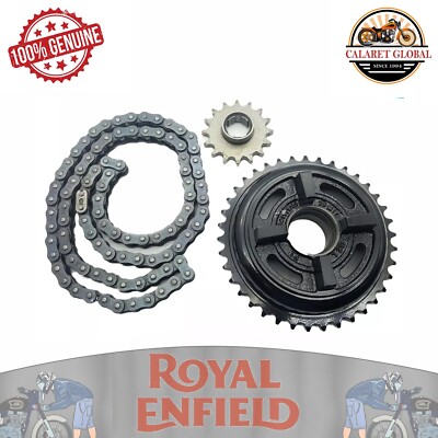 Royal Enfield sprocket kit with o ring chain for chain classic 350/500