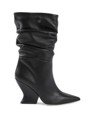 Dee Ocleppo  Dita Leather Boots  - Black -Size 39