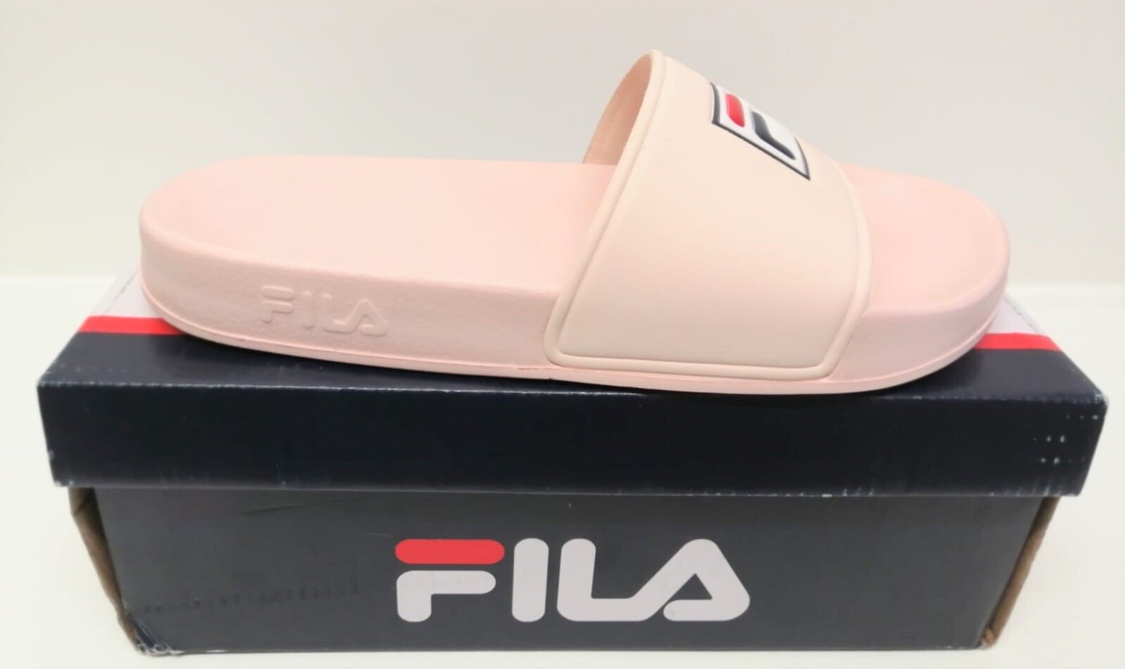 Sandali da donna Fila Palm Beach slider slider slip on frusta pesca taglia UK 9