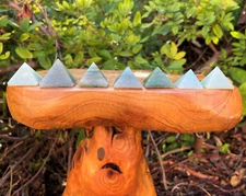 Green Aventurine Pyramid 1" - 1.25" (25-30 mm Natural Gemstone Pyramid Crystal)