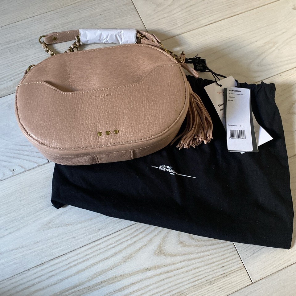 Jerome Dreyfuss Marc Bag Rose Pink Color NWT eBay