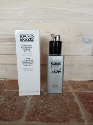 ERNO LASZLO THÉRAPIE D'ÉCHANGE CELLULAIRE RENOUVELLEMENT DE CELLULE 1 x 2,5 oz NEUF DANS SA BOÎTE - Photo 1/2