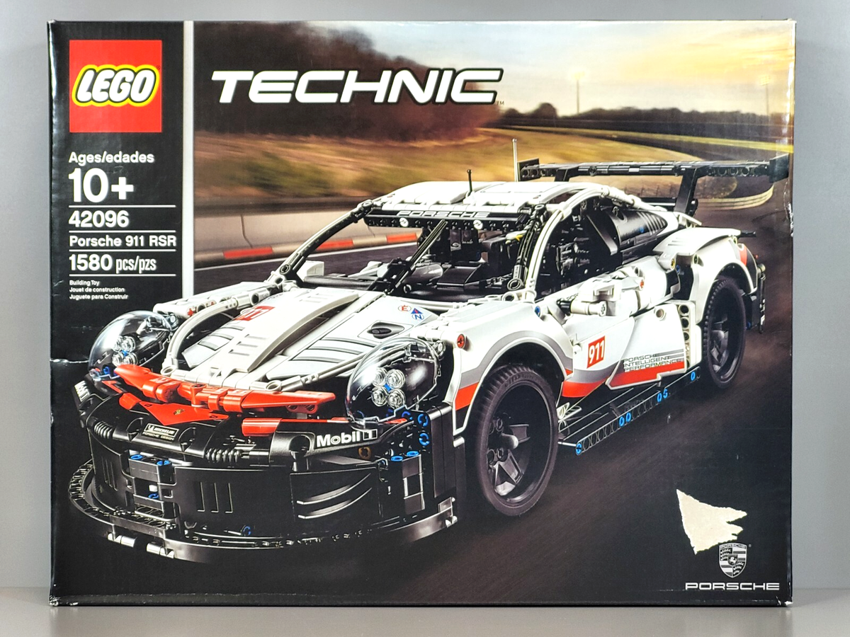 New Sealed LEGO TECHNIC: Porsche 911 RSR (42096) Retired Set (some box  damage)