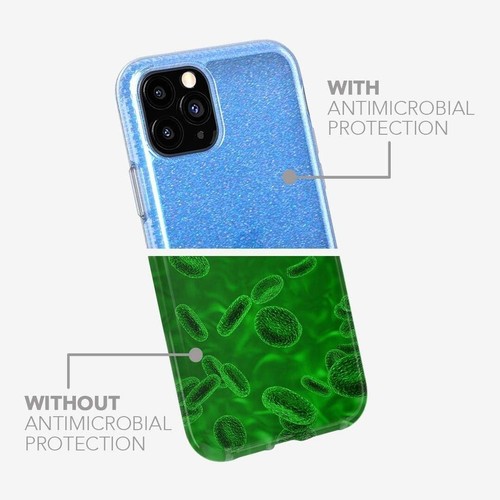 Tech21 Pure Shimmer Phone Case Compatible with iPhone 11 Pro Ultra Thin, Blue - Picture 3 of 9